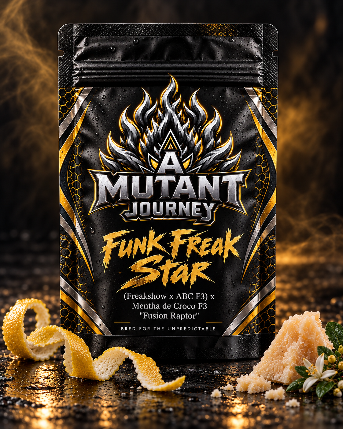 Funk Freak Star© (Freakshow x ABC F3) x Mentha de Croco F3 
