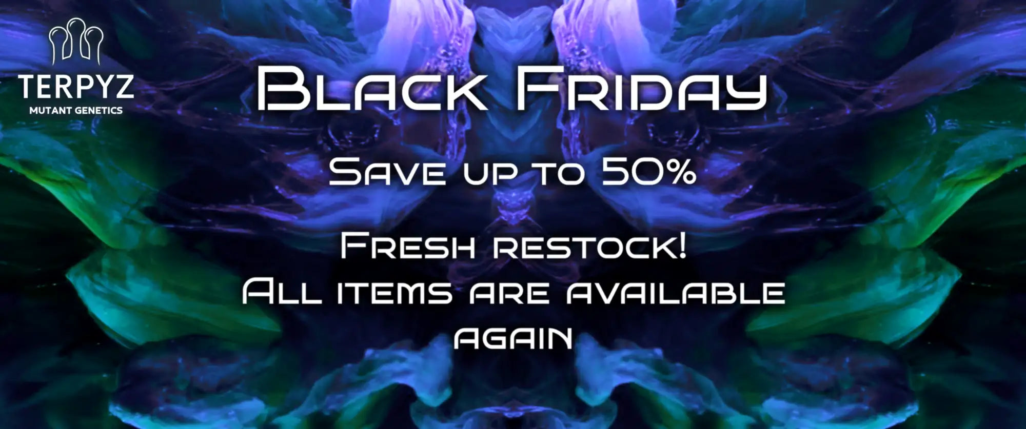 Black friday instant hemp terpyz