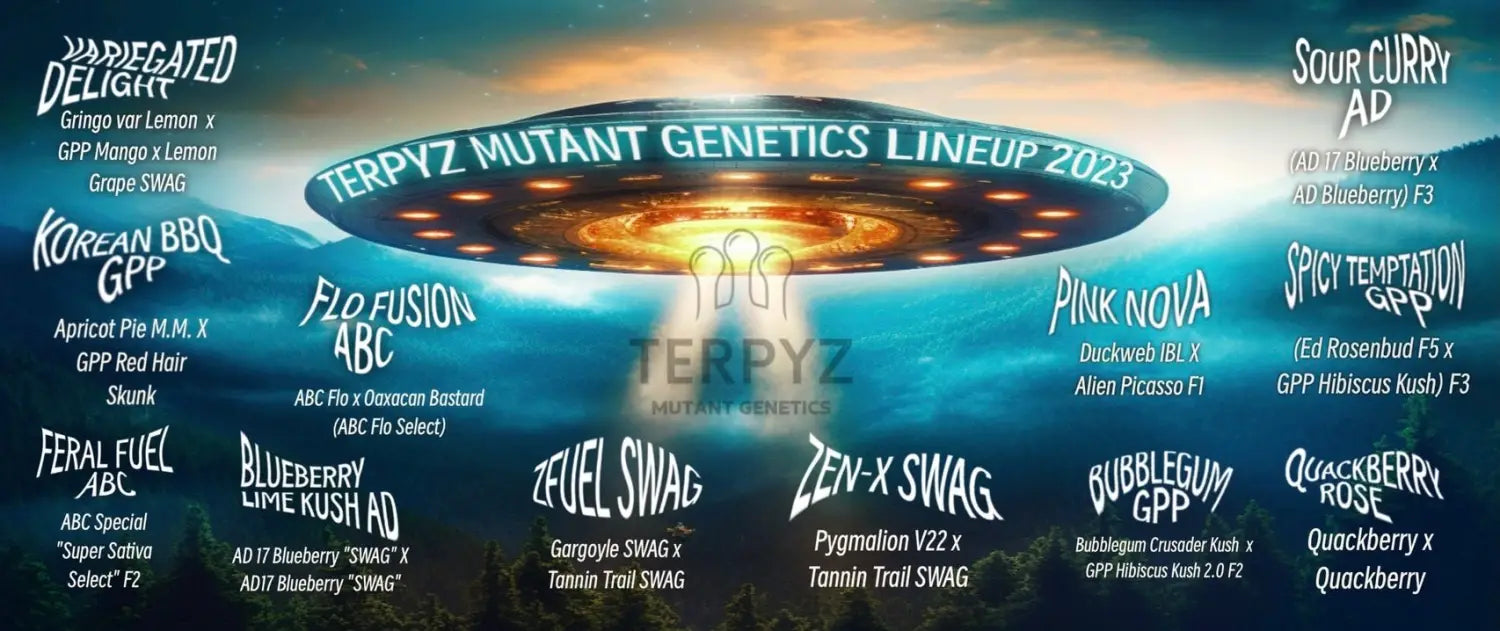 Terpyz mutant genetics