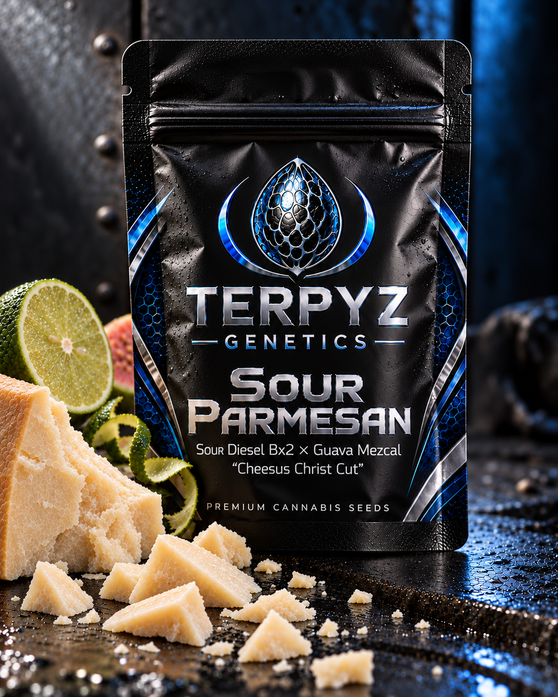 Sour Parmesan (Sour Diesel Bx2 x Guava Mezcal "Cheesus Christ Cut")