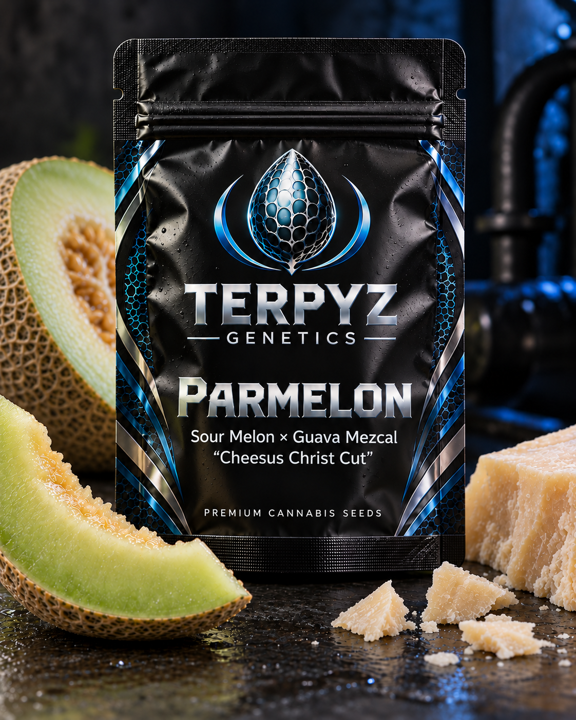 Parmelon (Sour Melon X Guava Mezcal "Cheesus Christ Cut")